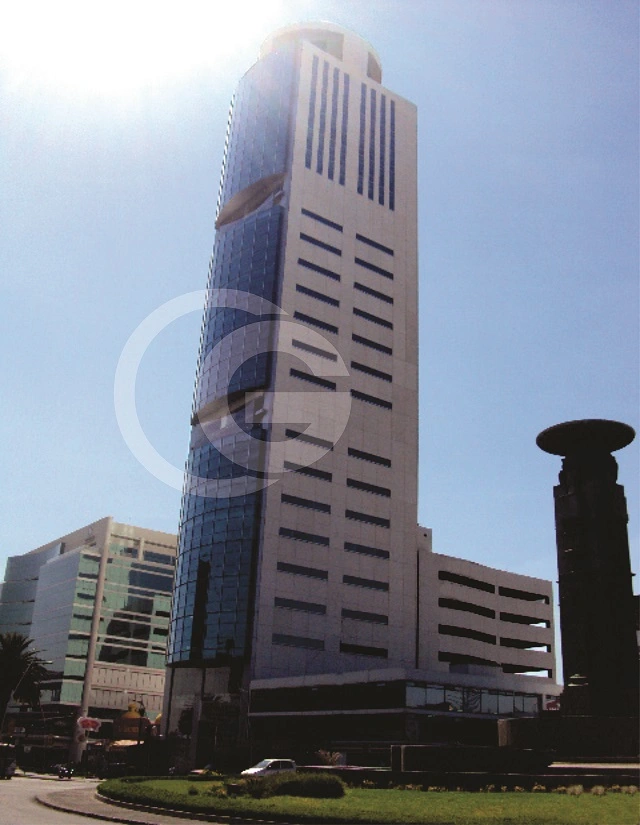 Vista exterior de la Torre JV en Puebla